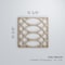 Ekena Millwork Medium Montrose Decorative Fretwork Wood Wall Panels, Hickory, 15 3/8"W x 15 3/8"H x 3/8"T WALW16X16X0375MNTHI - alternate 5